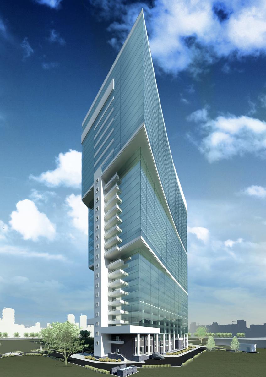 The concept of an office building