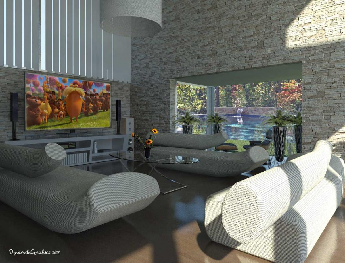 Living room interior
