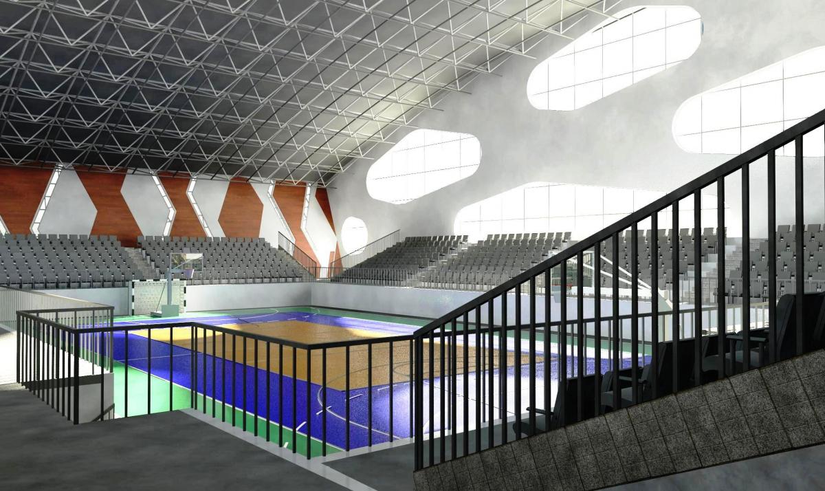 Multi-purpose sports hall