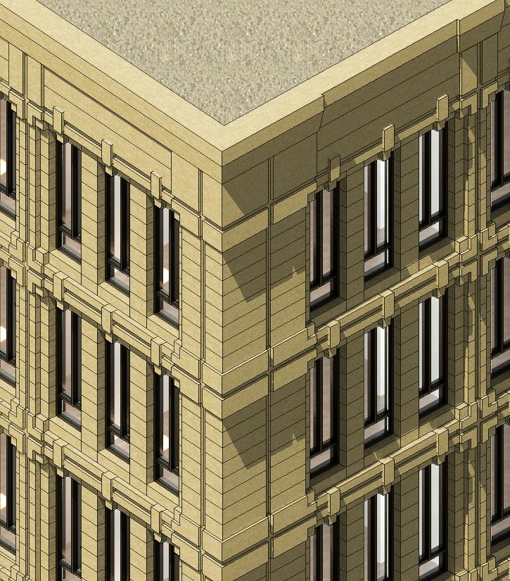 A commercial stone building in Jerusalem