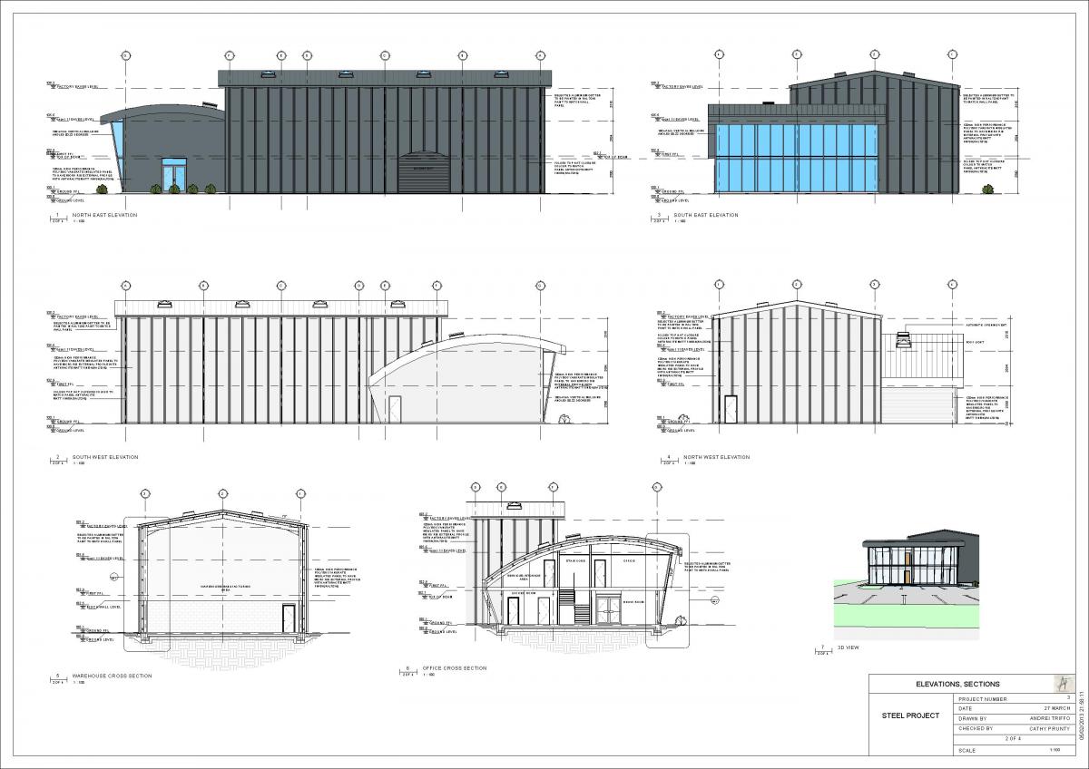 College Y2 Steel project 2 of 3