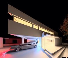 Sketch for an office building in Golling, Austria