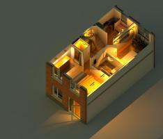 Floorplan render
