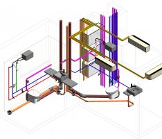 Plumbing & ODU connection