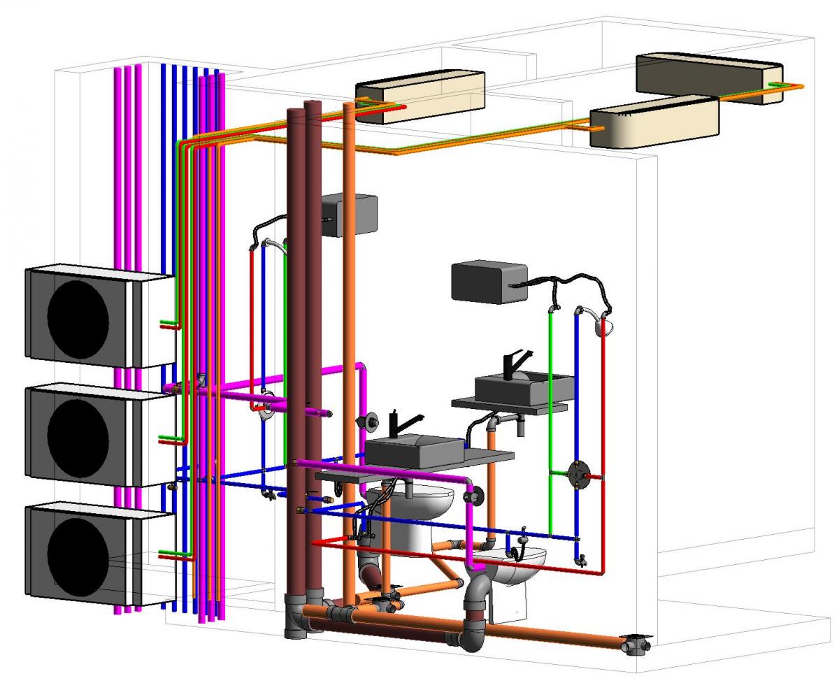 Plumbing & ODU connection1