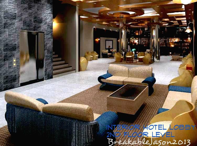 Hotel Lobby 2nd Floor Near Elevator