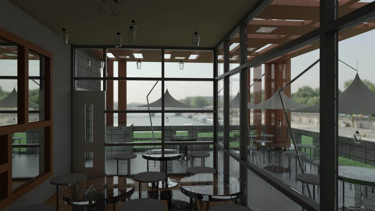 Restaurant- interior theme Bottle