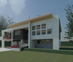 Modern High Ranch After