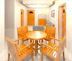 living cum dining room