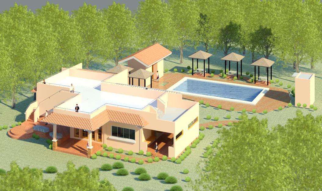 RESTHOUSE AERIAL VIEW