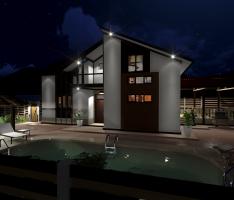 Lumion rendering night