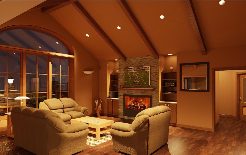 Residential House Living Room