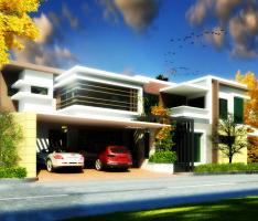 exterior perspective