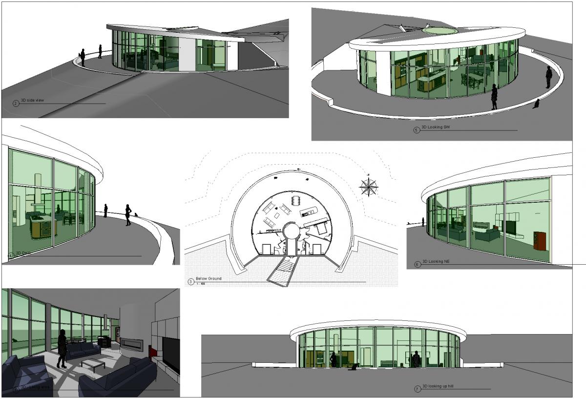 Harmonius 3 - Concept Earth Sheltered House