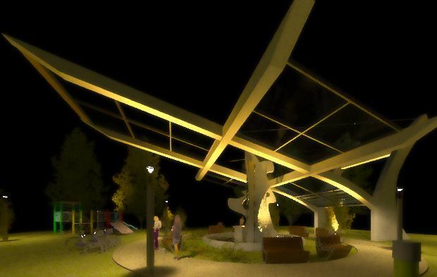 area public garden night vision (S2)