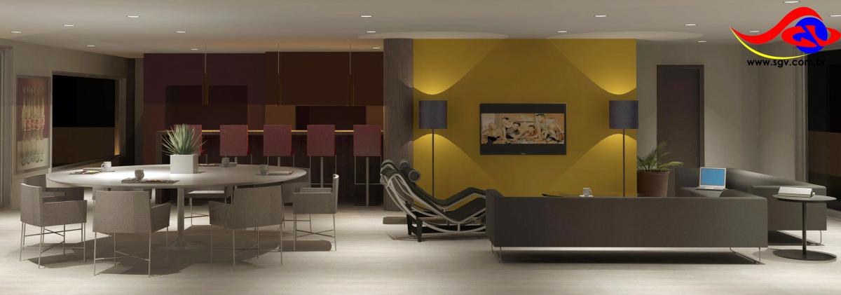 Churrasqueira/Living