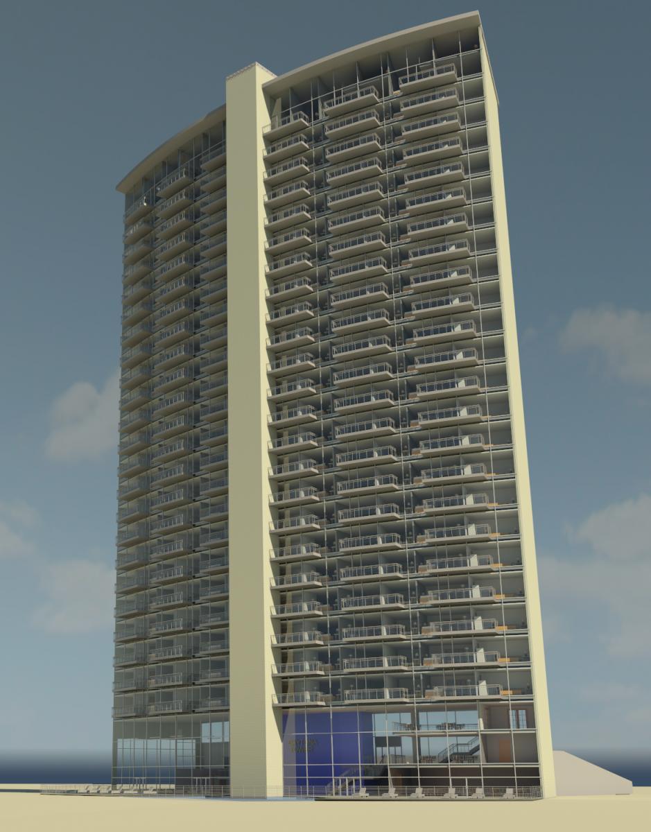 Beach Resort - Rear Exterior