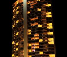 Beach Resort - Rear Night