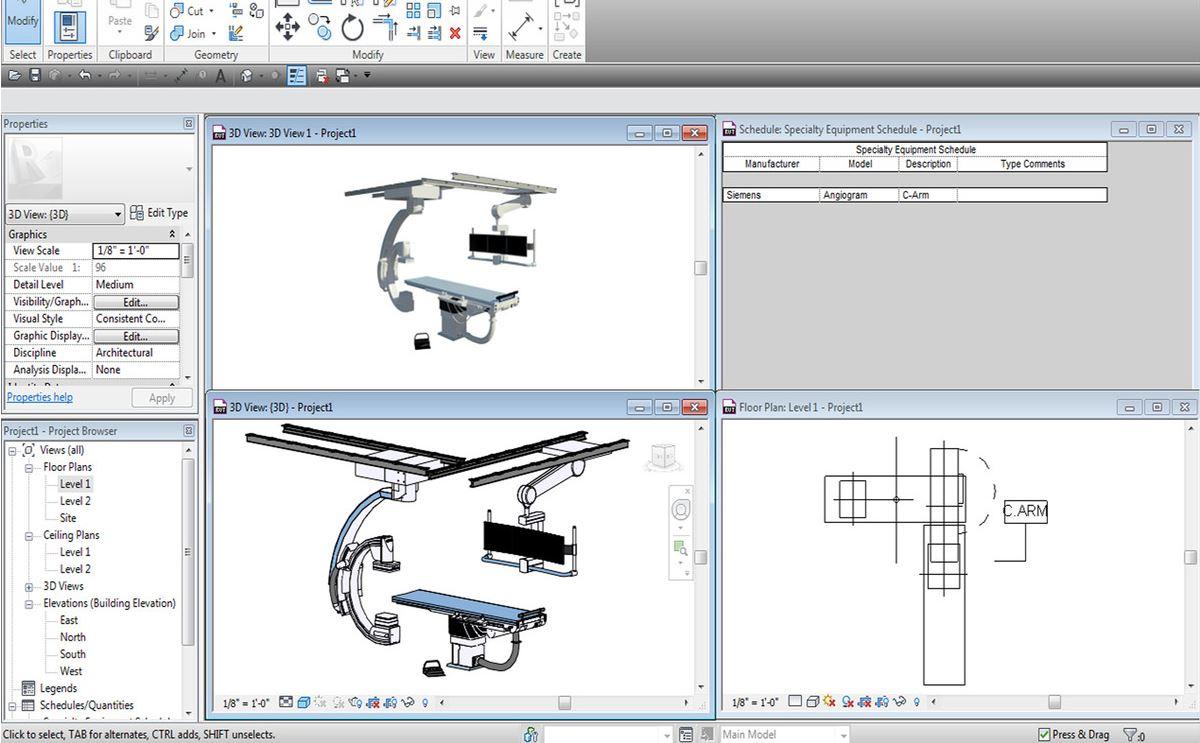 Hybrid OR - Fluoroscopy C-Arm