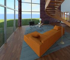 Living Room Rendering