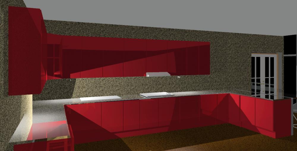First kitchen-rendering