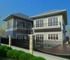 subang jaya bungalow backyard