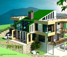 RESIDENCE OF MR.BHANU UDAY AT SOLAN(INDIA)