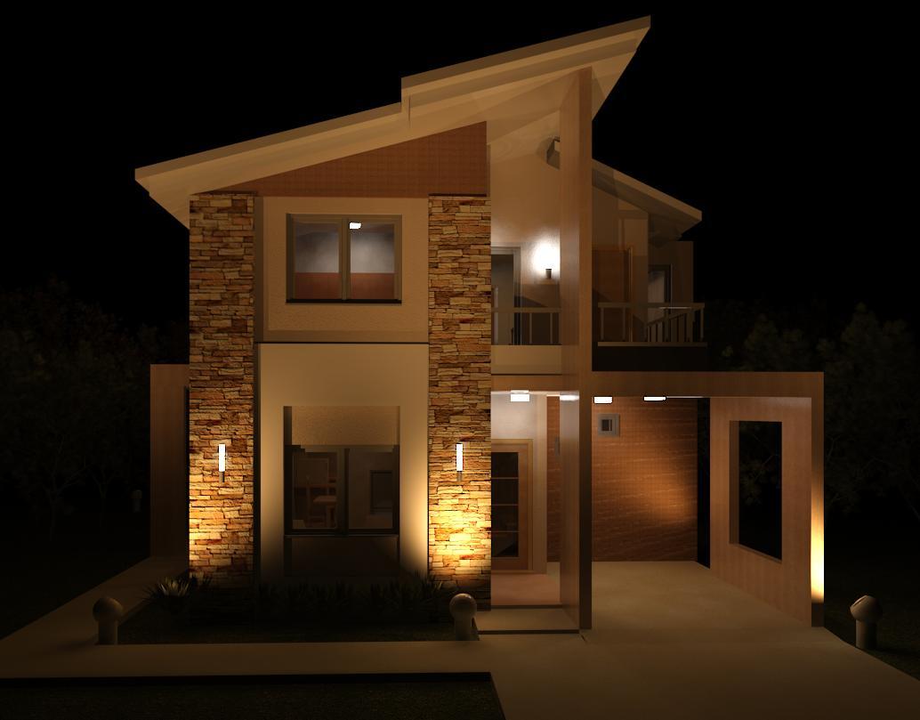 2 Storey House (Night)