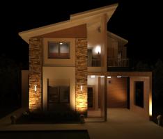 2 Storey House (Night)