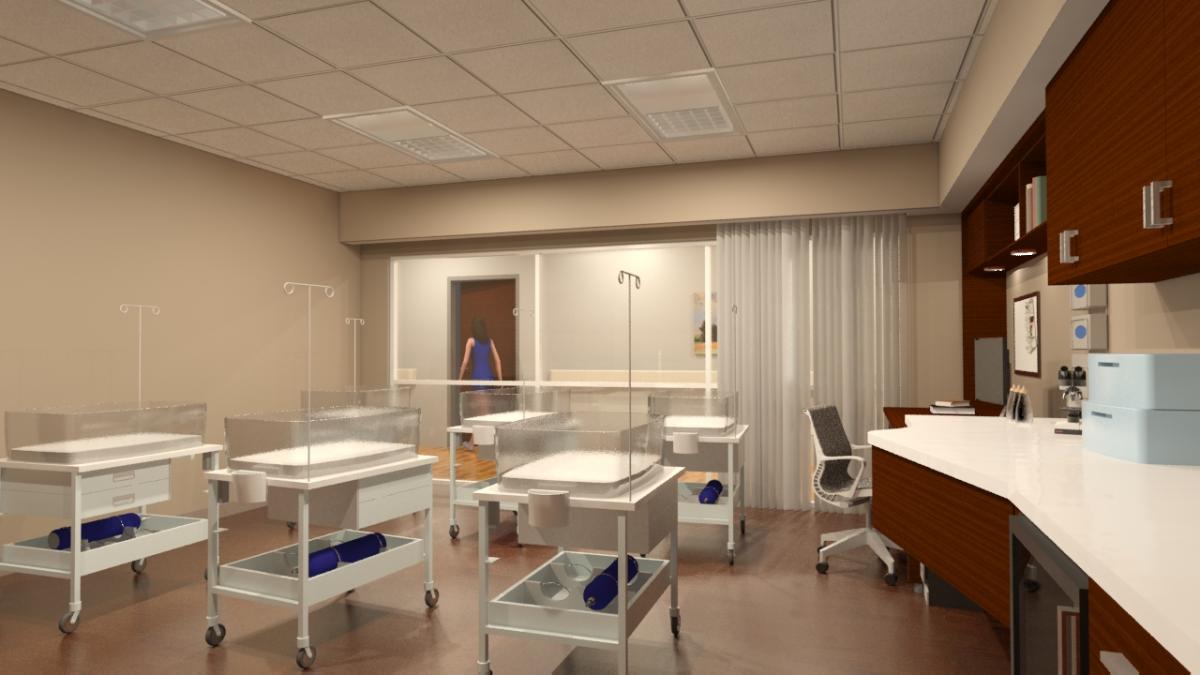 Nursery Suite in Hospital