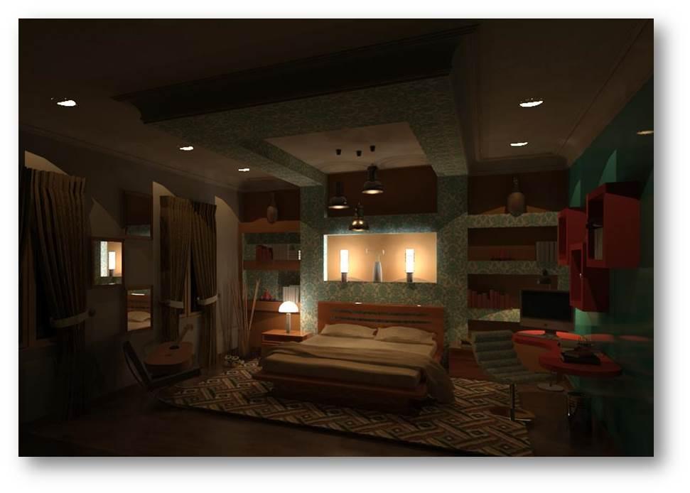 Interior Deco of a Male bedroom