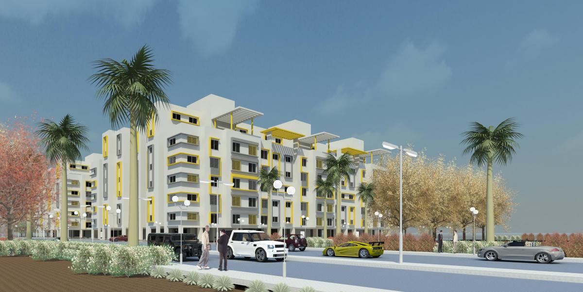 PROPOSED AL-RAWDAH APARTMENT (DAYLIGHT)