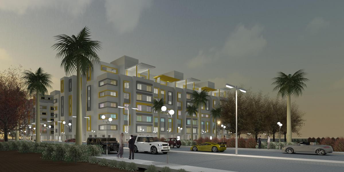 PROPOSED AL-RAWDAH APARTMENT (NIGHTLIGHT)