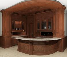 Mahogany Custom Bar