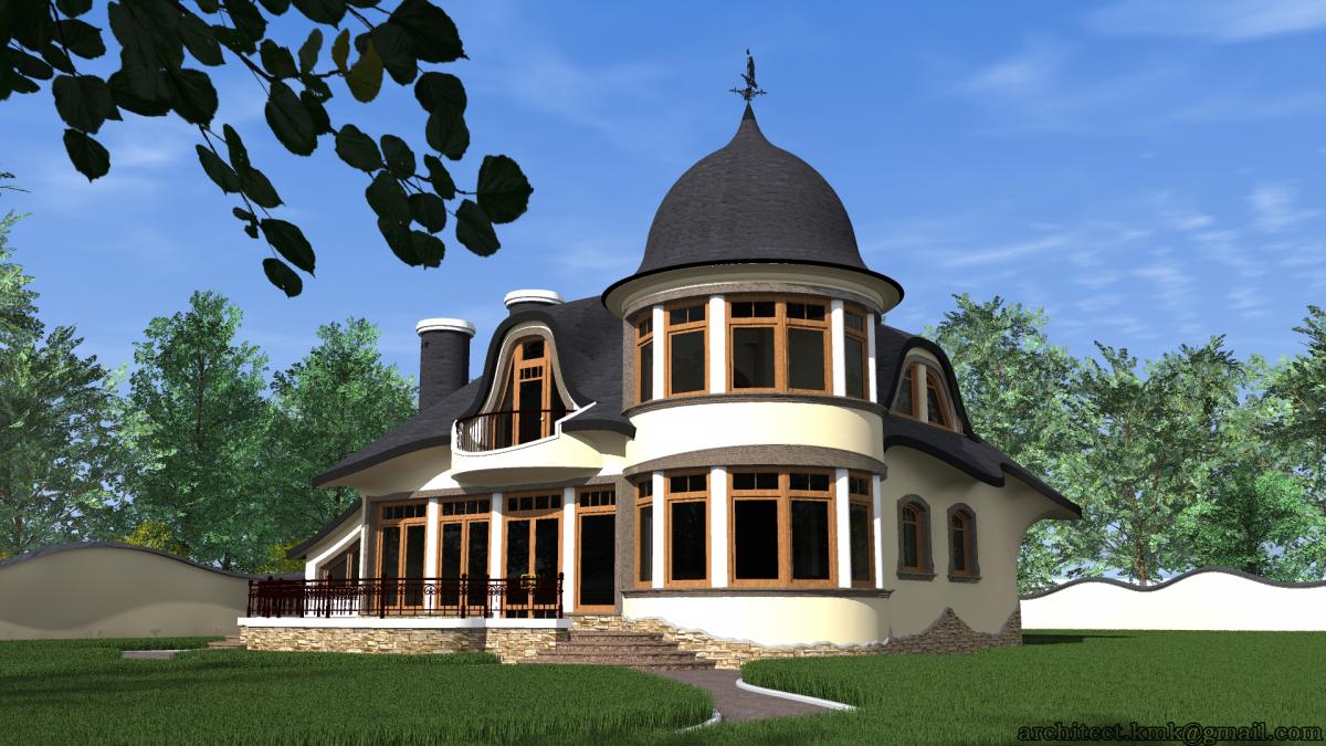 Fairy-tale house
