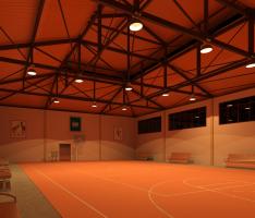 basket court design
