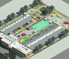 SEN School - Isometric View