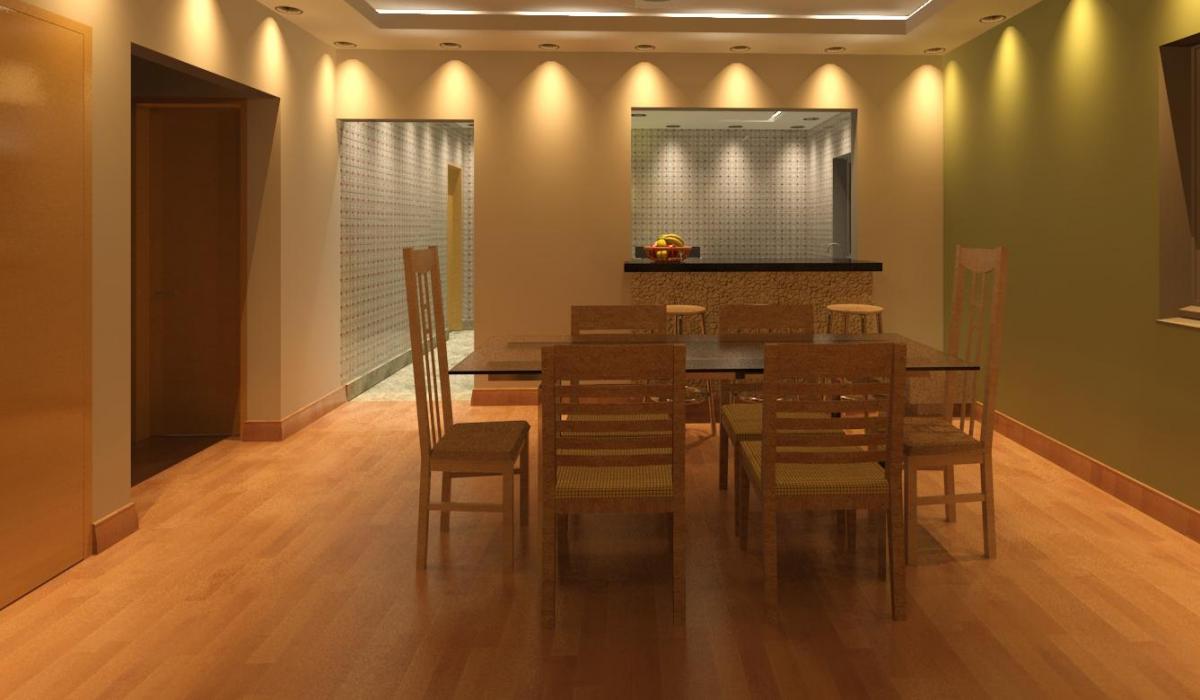 Interior de uma sala