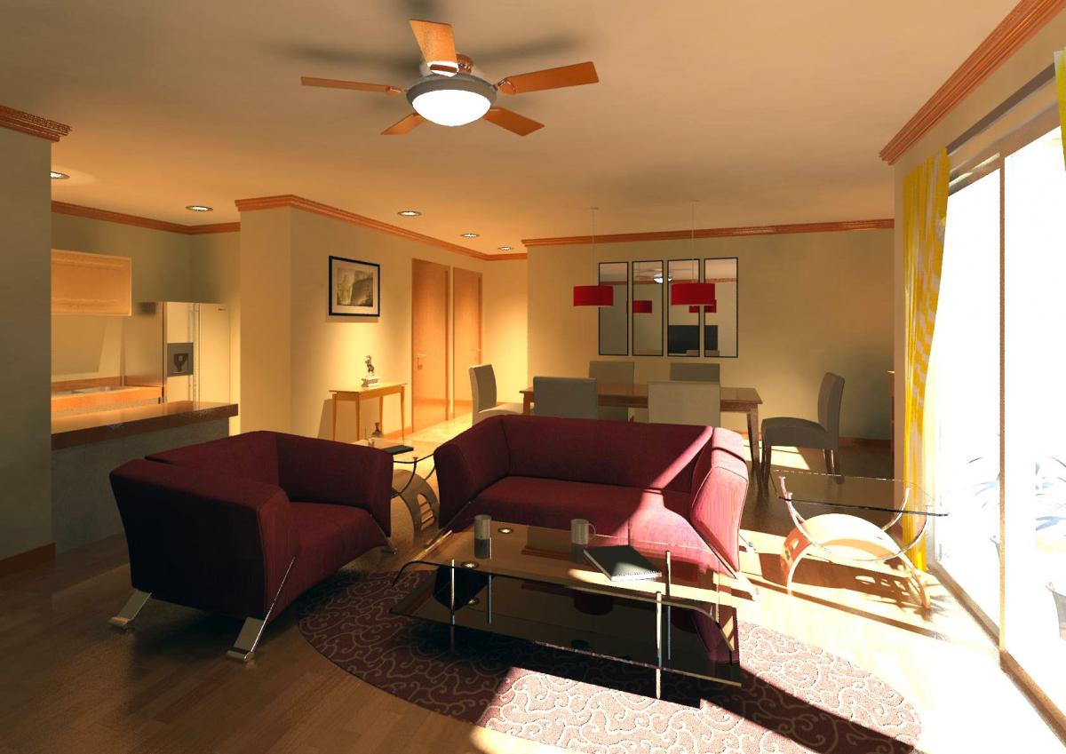 Condo Propose Living to Dining