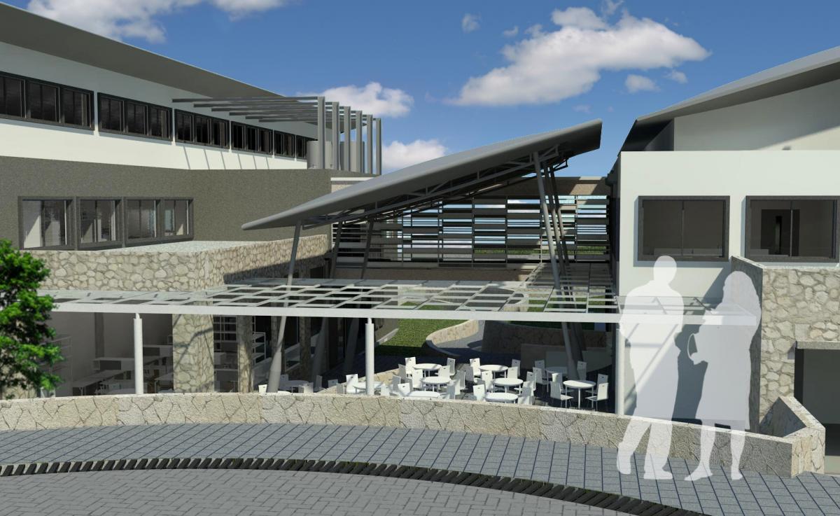 Biotech Lab Exterior