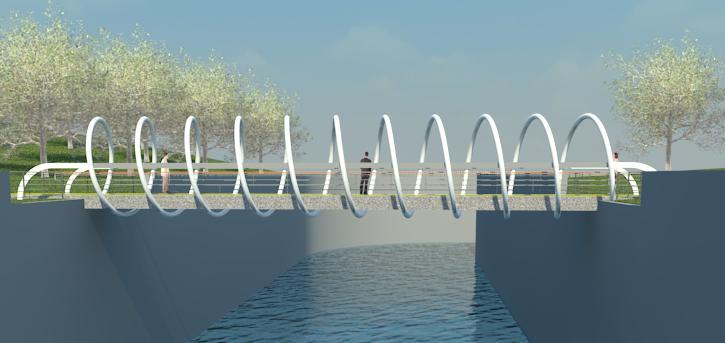 helical footbridge 1