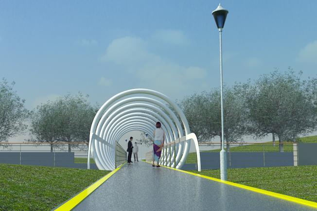 helical footbridge 2