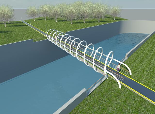 helical footbridge 3