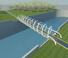 helical footbridge 3