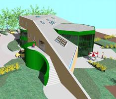 C3A-Building in Revit-Building 9 - perspective