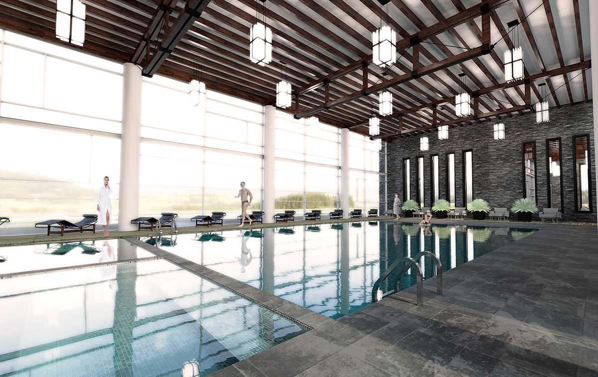 Interior pool design