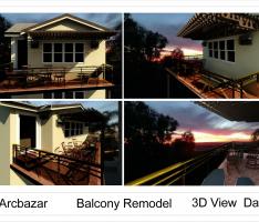 Balkony_3D View  Day