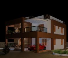 night view my first work