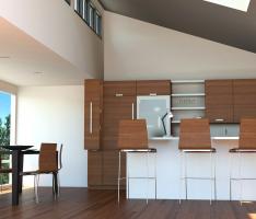 Kitchen + Nook Rendering