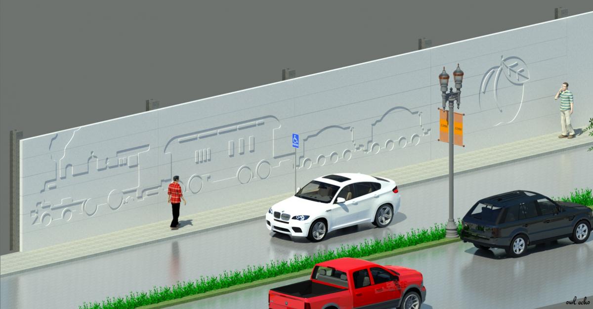 AAC routed wall panels